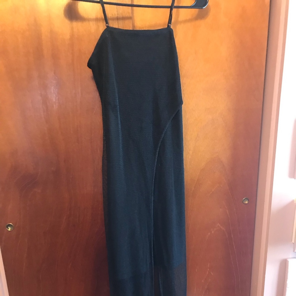 Long black dress